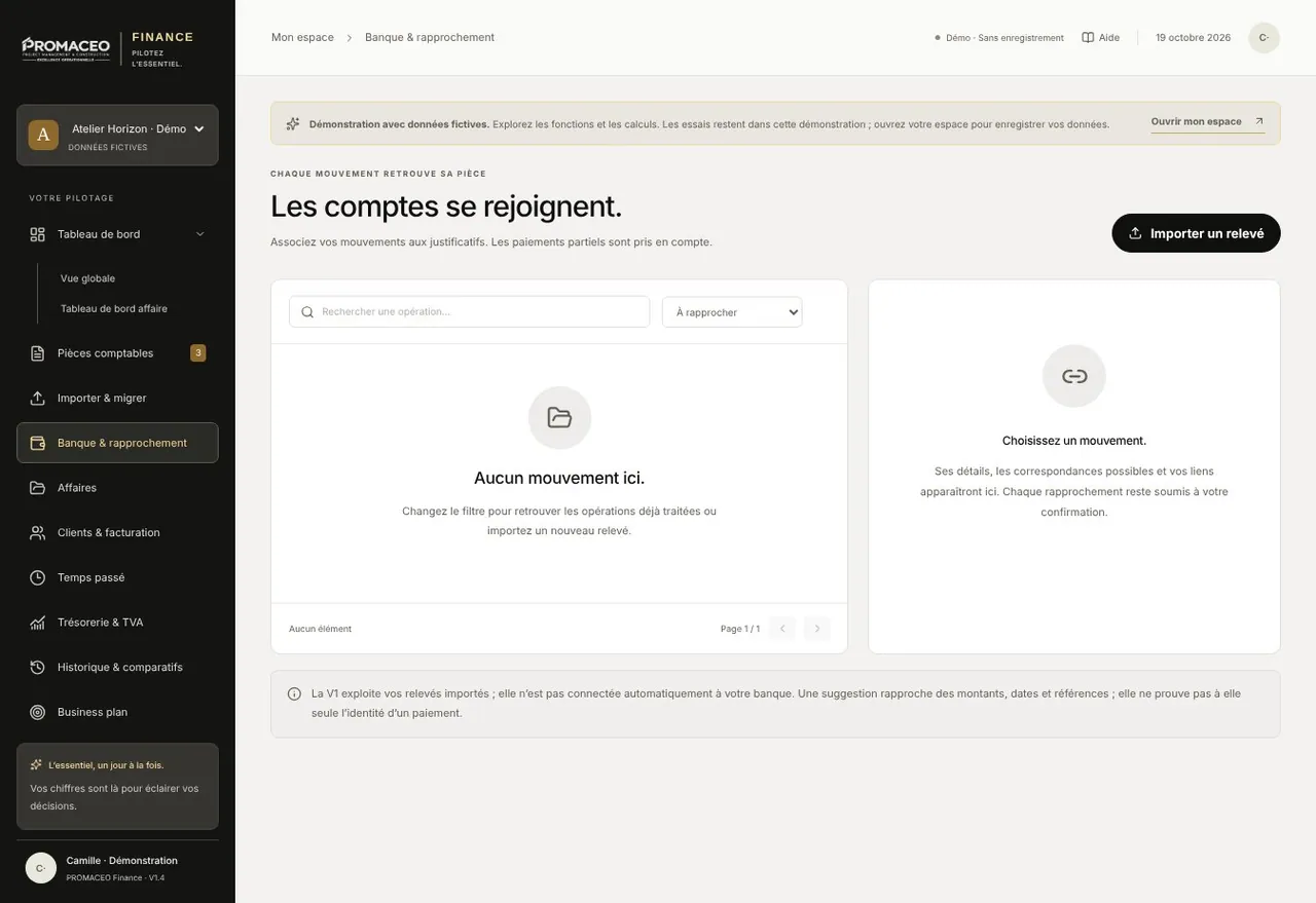 Le rapprochement bancaire